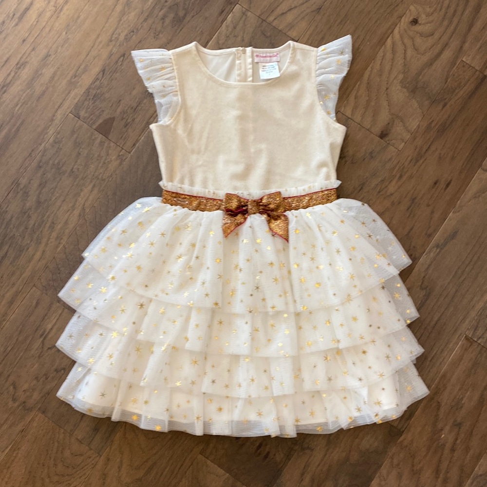 American Girl Gold Star Dress